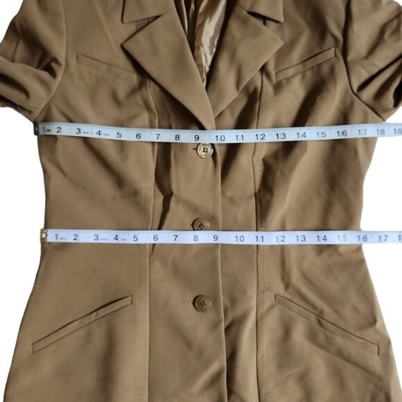 Liz Claiborne Suits lined collared blazer jacket sz 6 - Picture 11 of 13